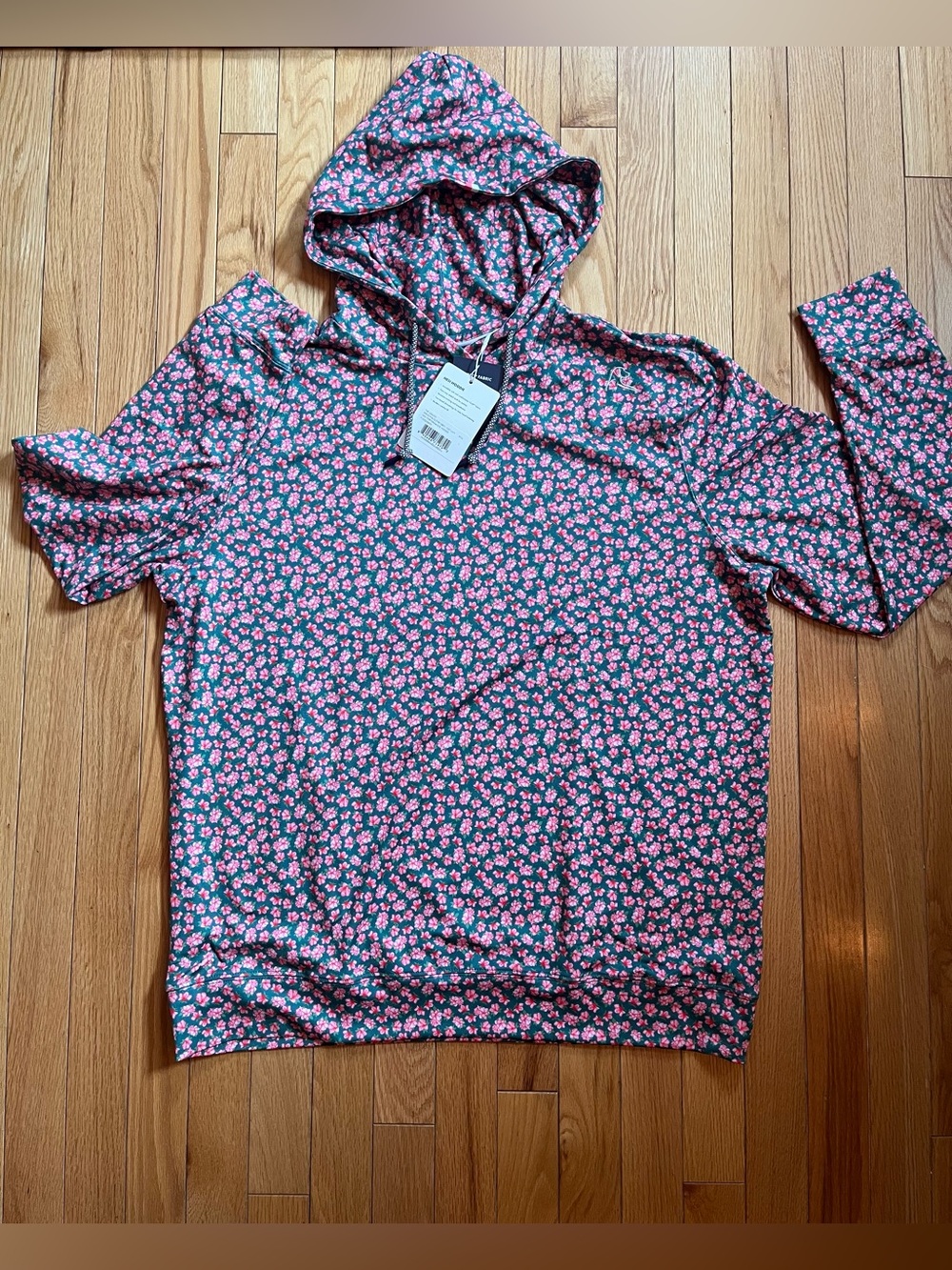 Rhoback hoodie azalea large